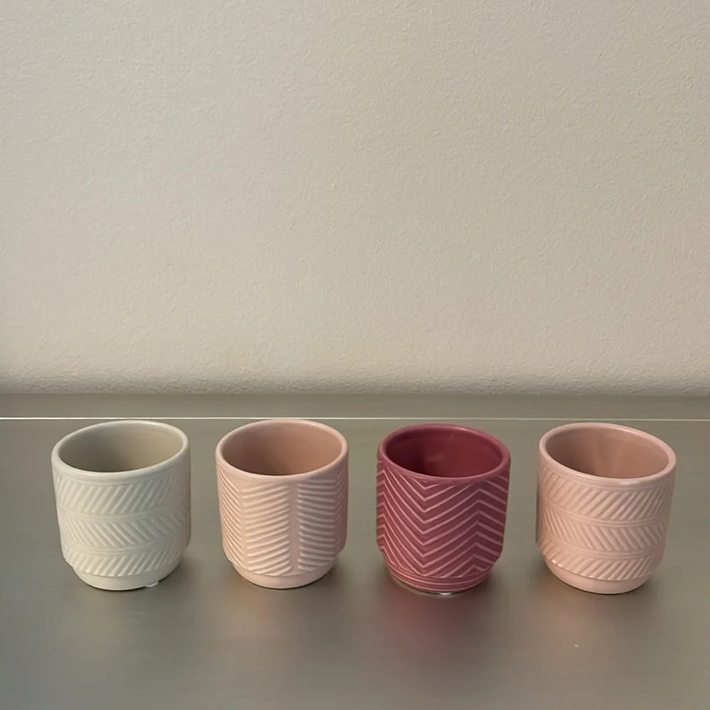 4 Mini Orchid Pots